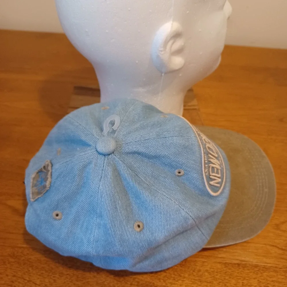 Sun Products Hat Unisex Adult Blue New Orleans Denim Fleur-de-Lis Souvenir Cap